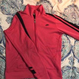 NIKE HOT PINK TRACK JACKET